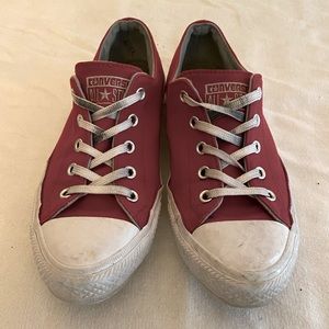 Red Converse Low-Top